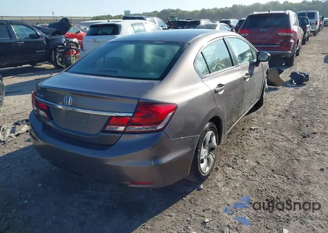 2014 Honda Civic Lx z USA, uszkodzony, nr VIN 19XFB2F50EE030004